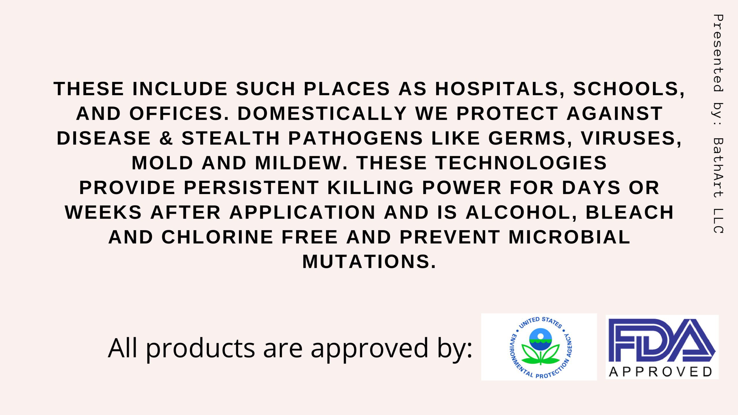 A picture of some products that are approved by the fda.