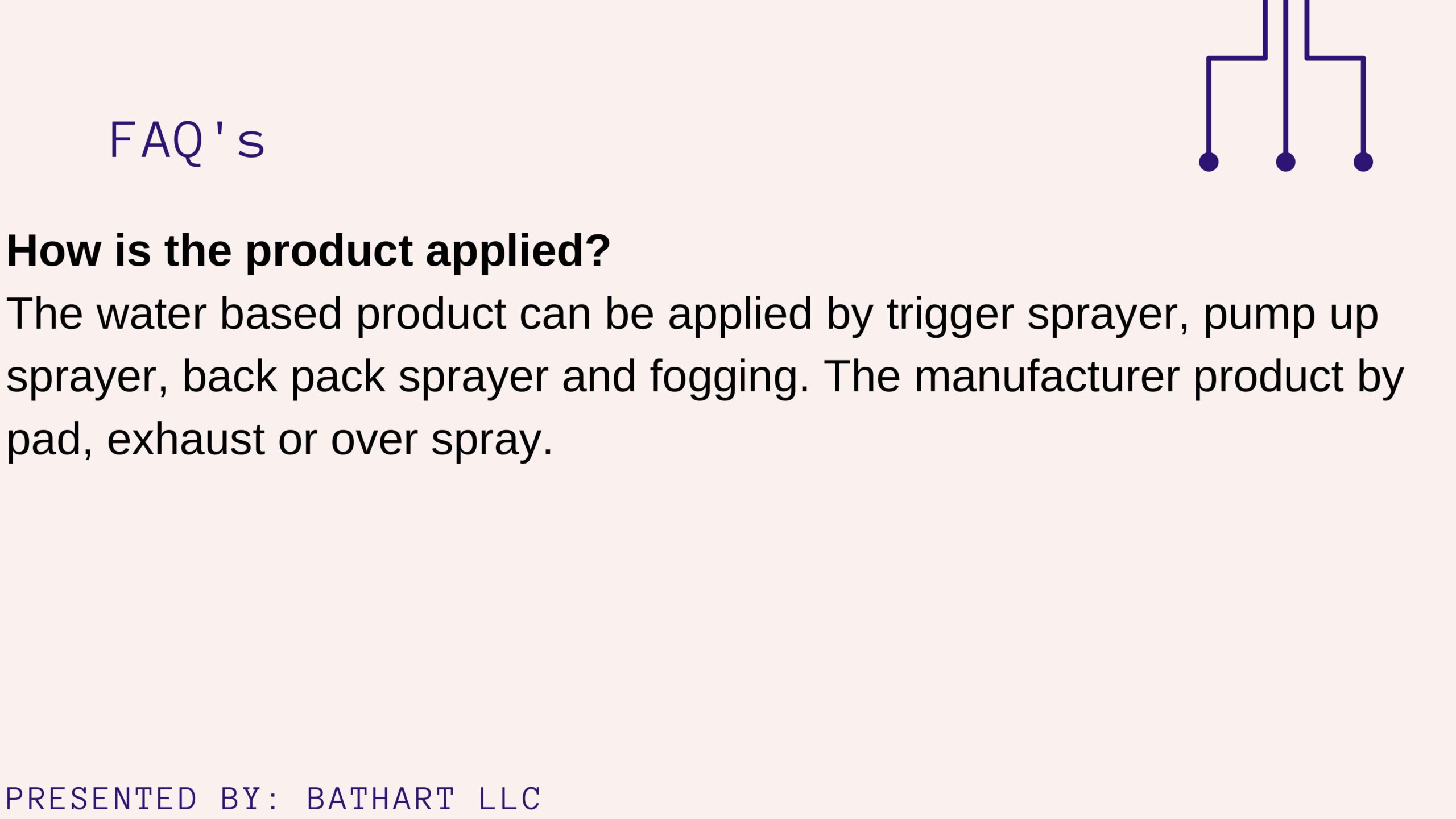 A picture of an article with the text " how do product applied ?"
