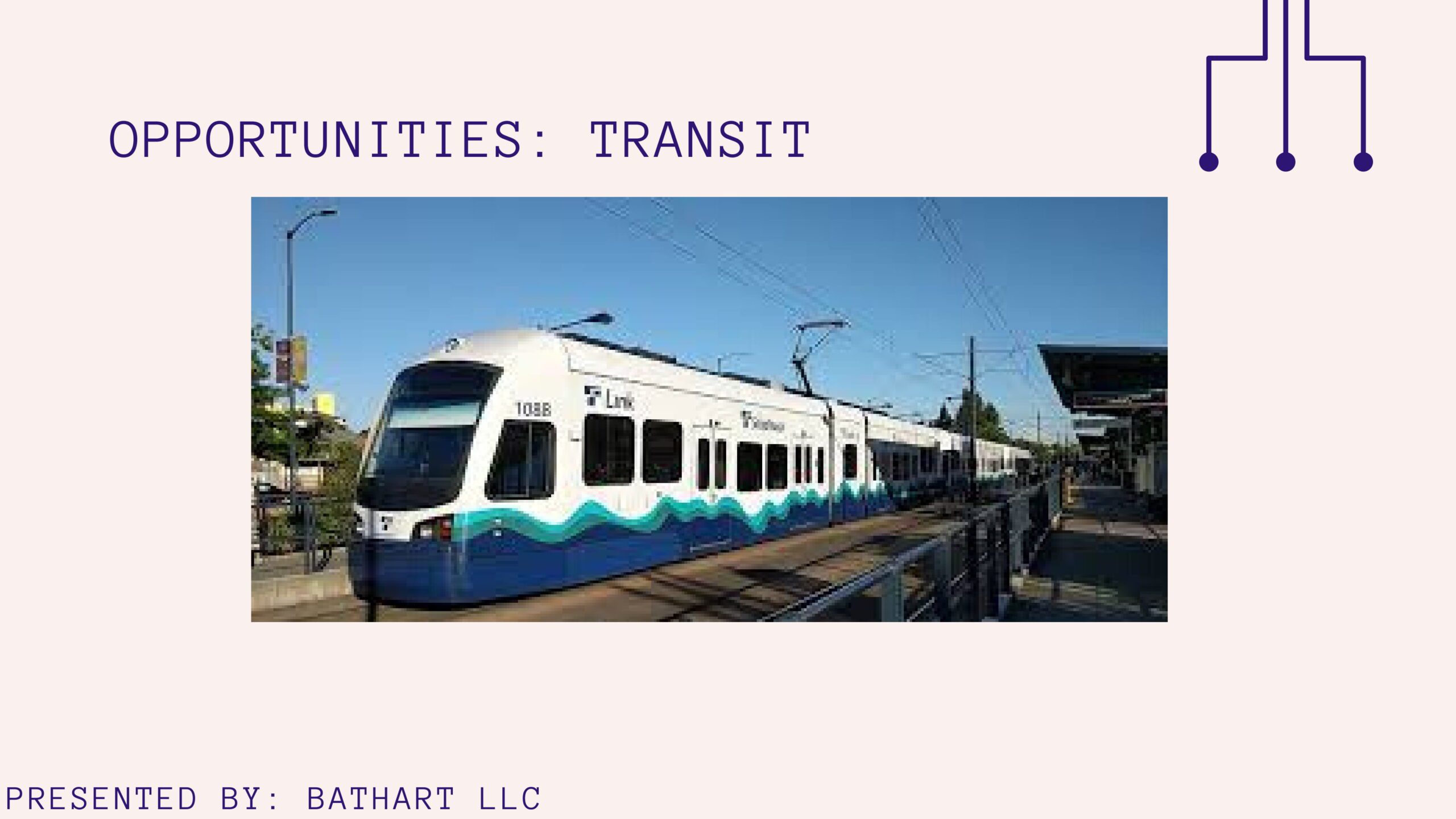 A train is stopped at the station for passengers.